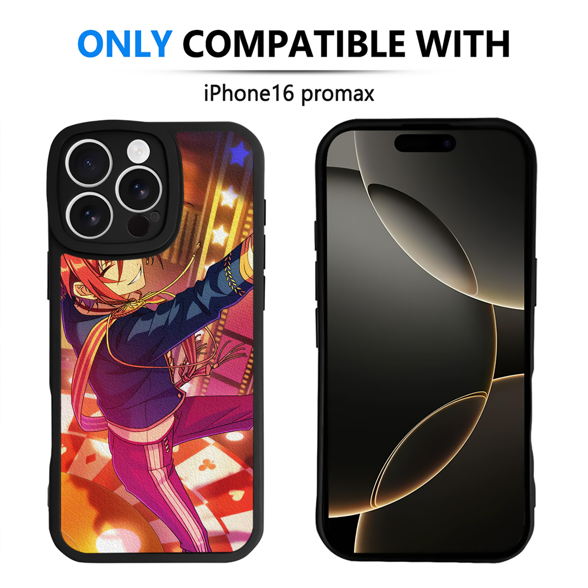 （画像用） あんさんぶるスターズ! Ensemble Stars 【iPhone 16シリーズ対応】シリコンスマホケース（レザー調） 材質：シリコン